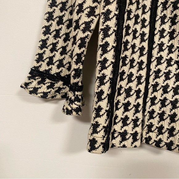 Vintage Andria Lieu Houndstooth Blazer Women’s S - Picture 3 of 6